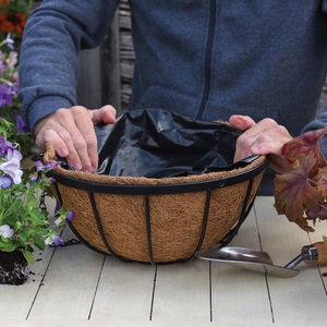 Garden Grow Hanging Basket & Liner