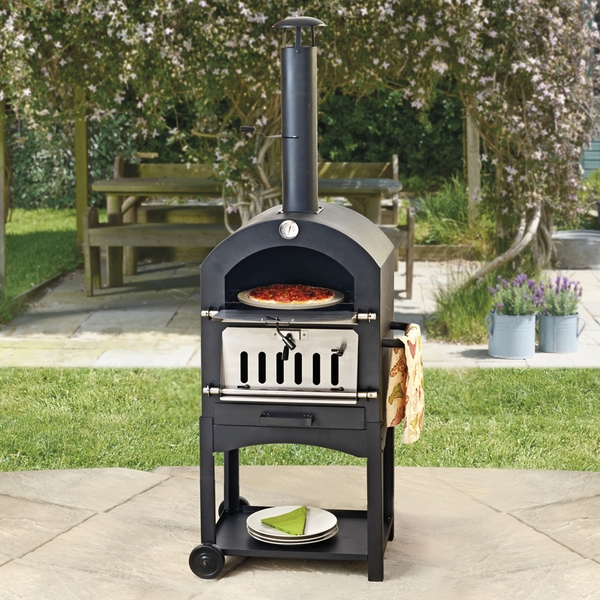 Outdoor Pizza Oven Smoker Bbq