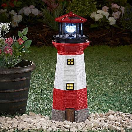 Solar Lighthouses | Garden Gear