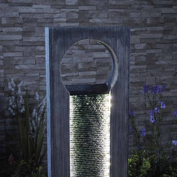 Serenity Cascading Water Wall Water Feature | Garden Gear