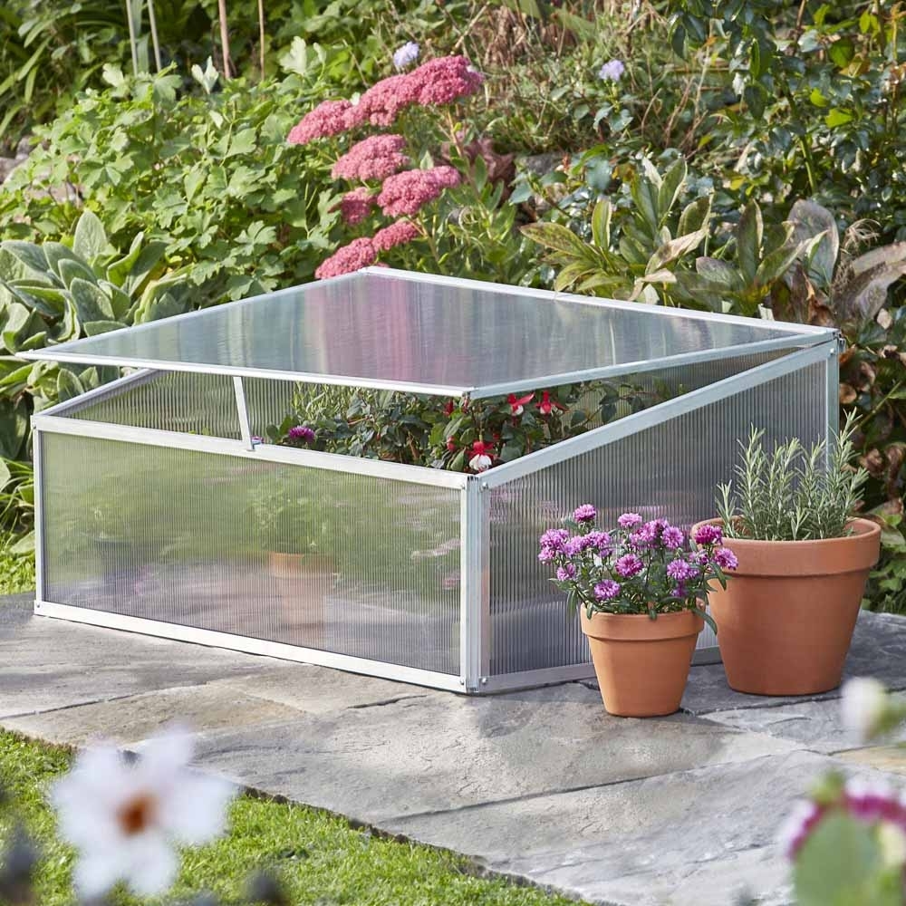 Garden Grow Aluminium Cold Frame with £20 Worth of Vegetable Seeds