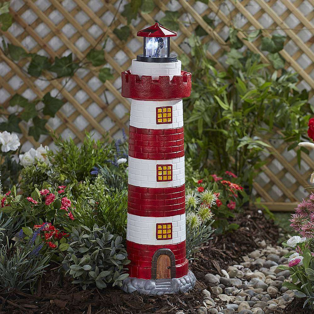 Solar Lighthouses | Garden Gear