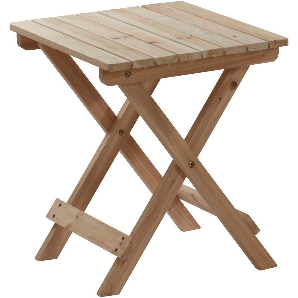 Adirondack Folding Side Table Garden Gear