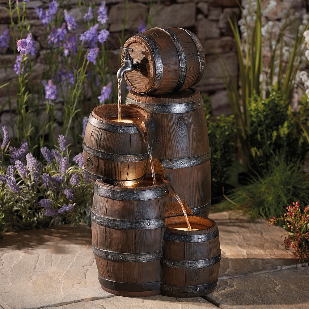 Serenity Five-Barrel Water Feature | Garden Gear