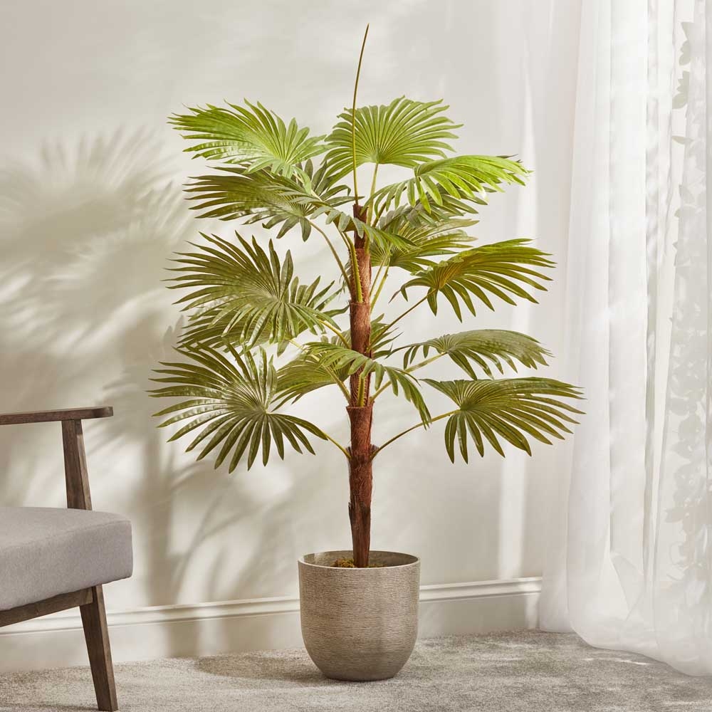 Artificial Fan Palm Plant | Garden Gear